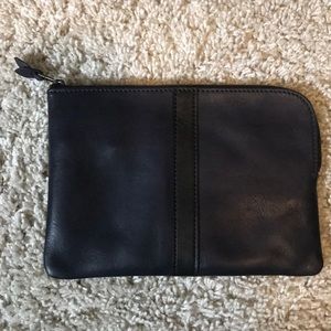 Navy Madewell Clutch